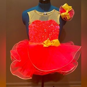 One piece Weissman SC dance costume.